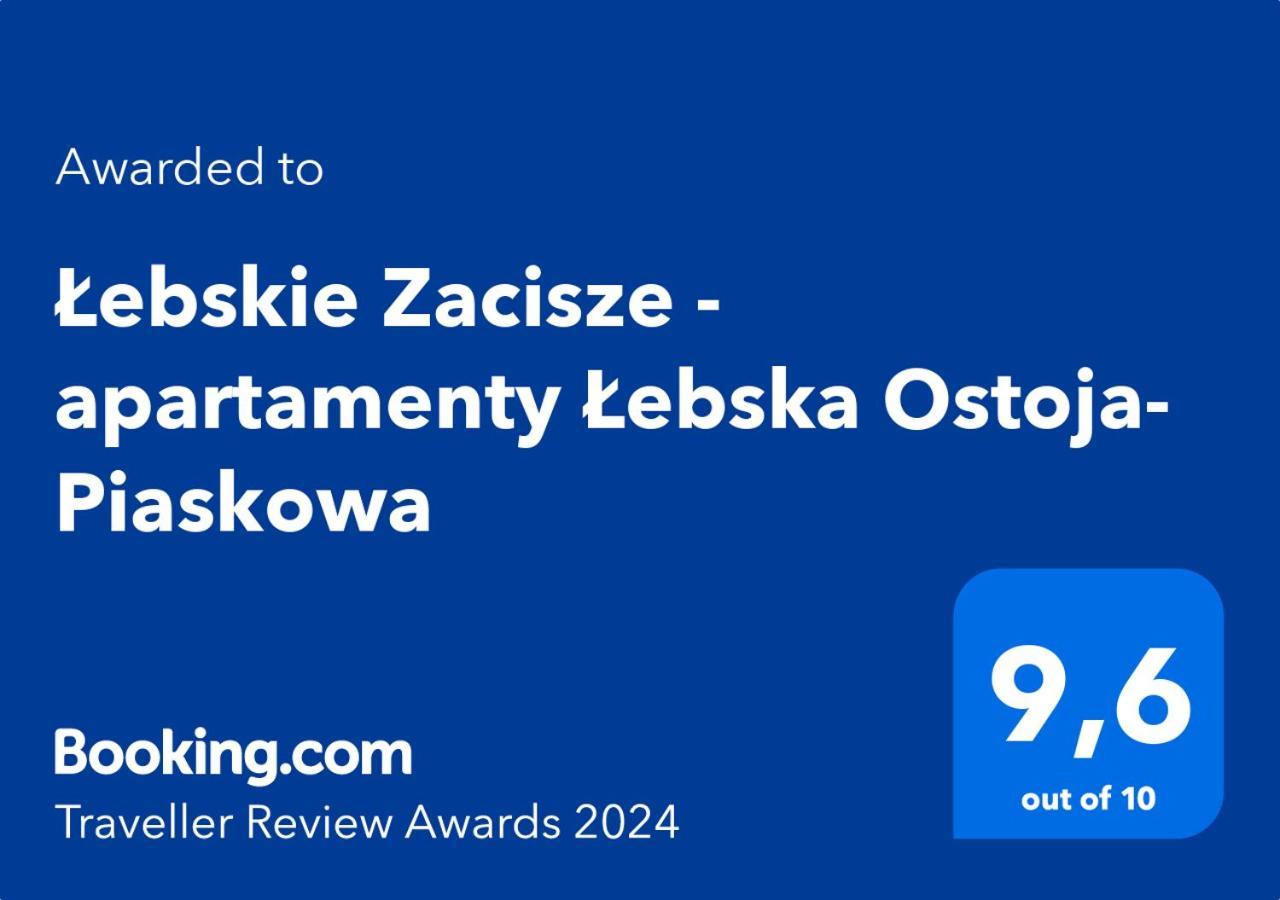 Lebskie Zacisze - Apartamenty Lebska Ostoja- Piaskowa Zarnowska 외부 사진
